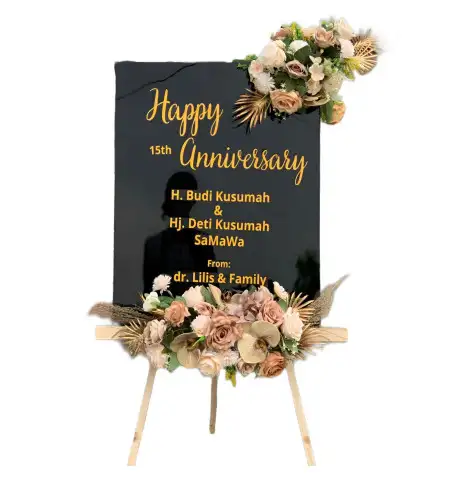 Papan Bunga Akrilik Runjung Agung