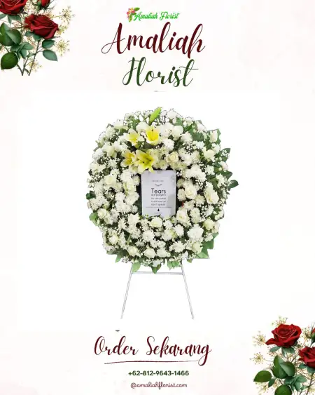 Krans Bunga Duka Runjung Agung